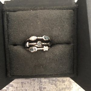 David Yurman 3 layer ring